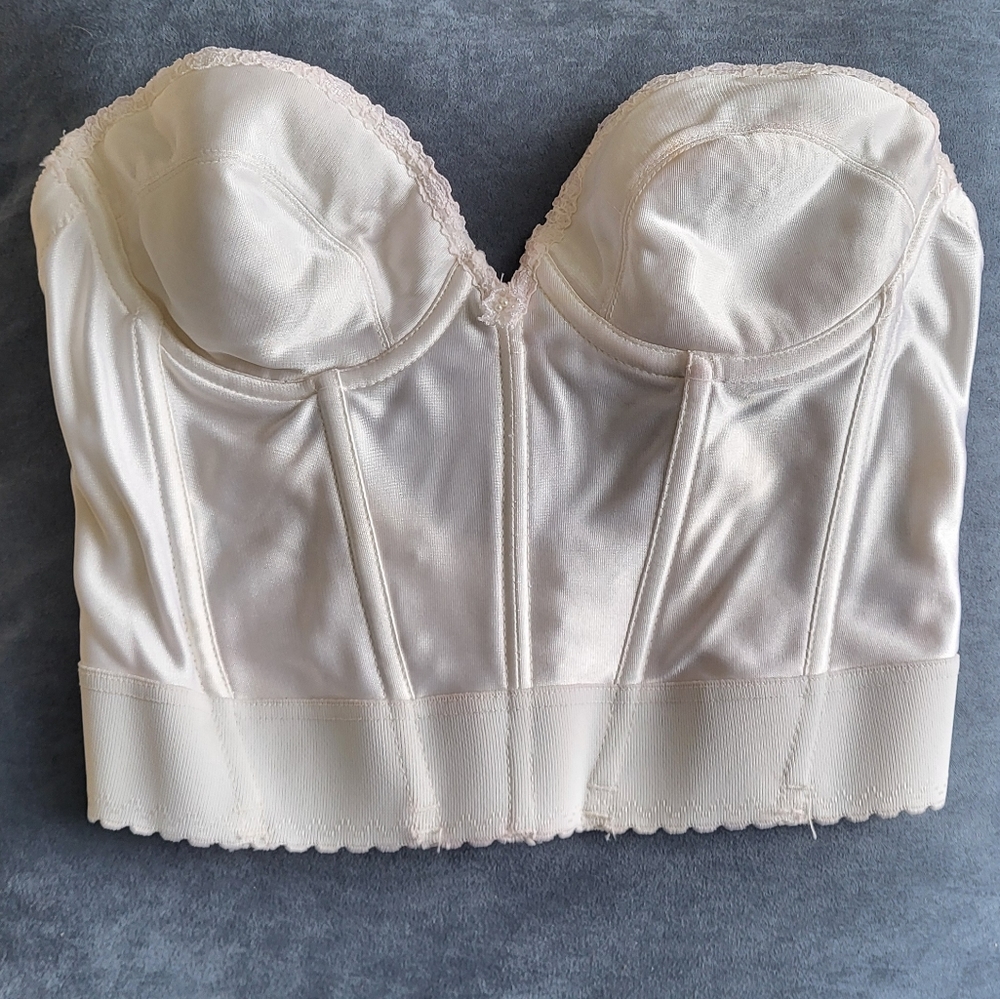 Vintage boned bustier
